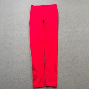 TNA Aritzia Leggings Women's Small Red High Rise Stretch Athletic Yoga Workout